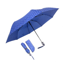 Nouveau produit Fashion Impression complète 21 pouces Custom Travel Cheap 3fold Down Manual Open Umbrella en Chine